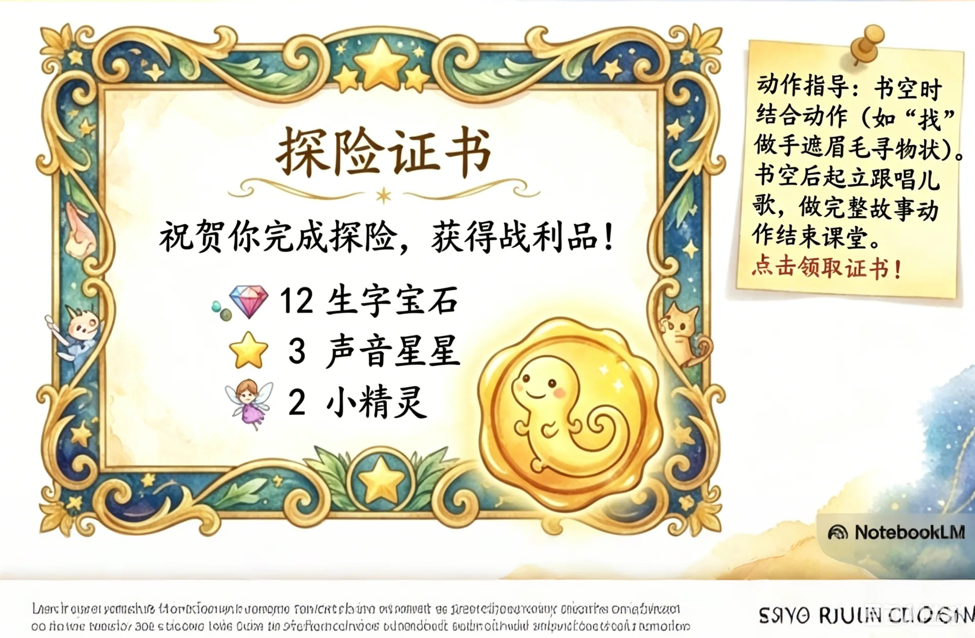 Original NotebookLM or GPT Image 2 image-based slide where text and visual elements cannot be edited separately