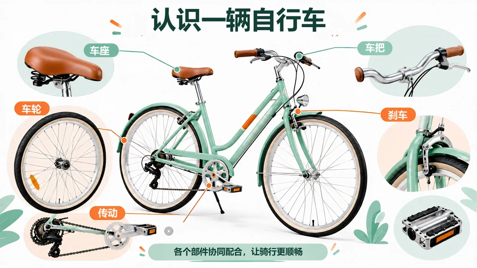 Chinese practice slide with five editable part labels and a revised closing sentence